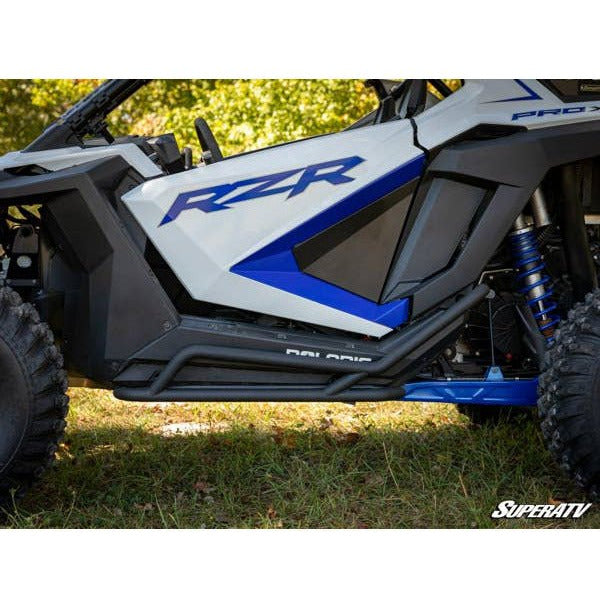 Polaris RZR Turbo R Rock Slider Nerf Bars