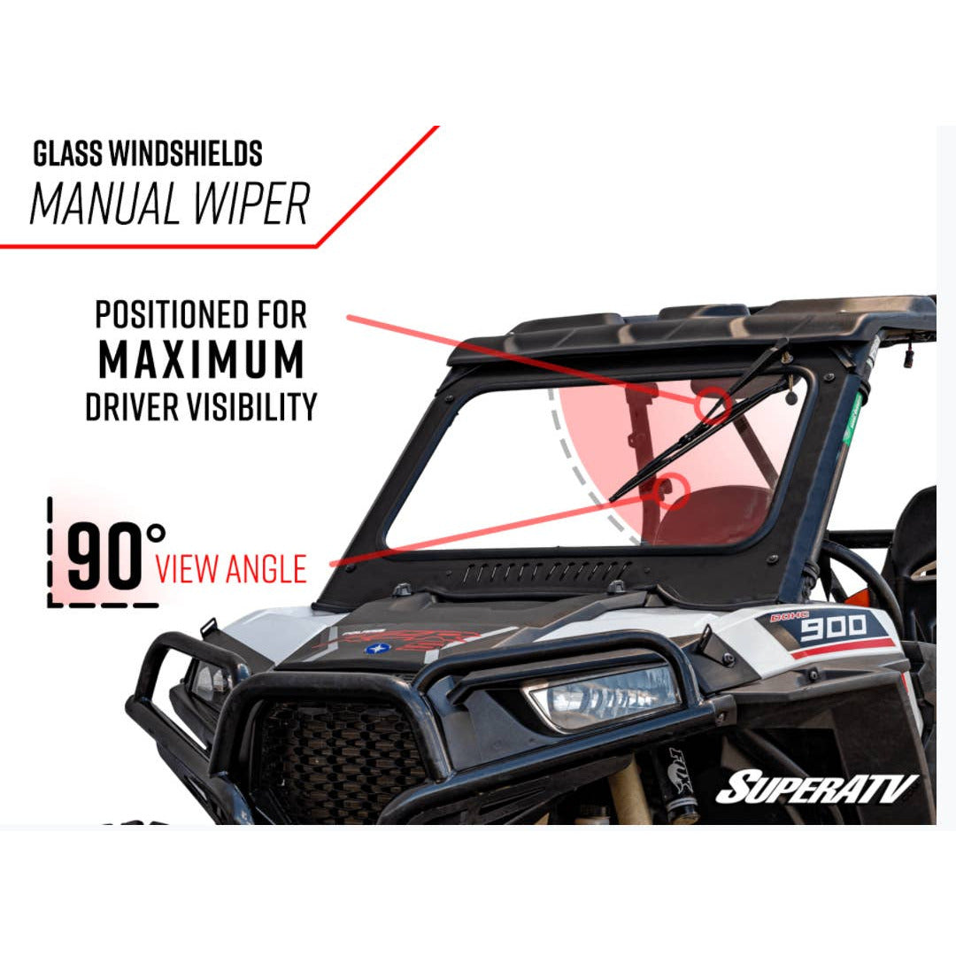 Polaris RZR Turbo S Glass Windshield