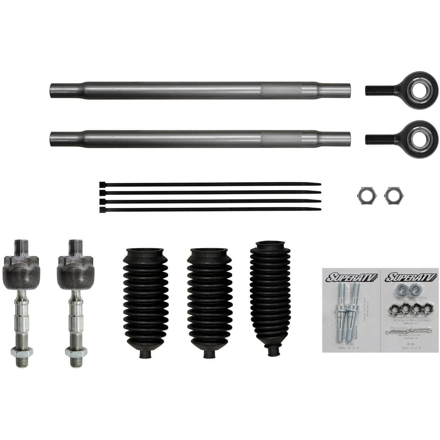 Polaris RZR Turbo S Heavy Duty Tie Rod Kit
