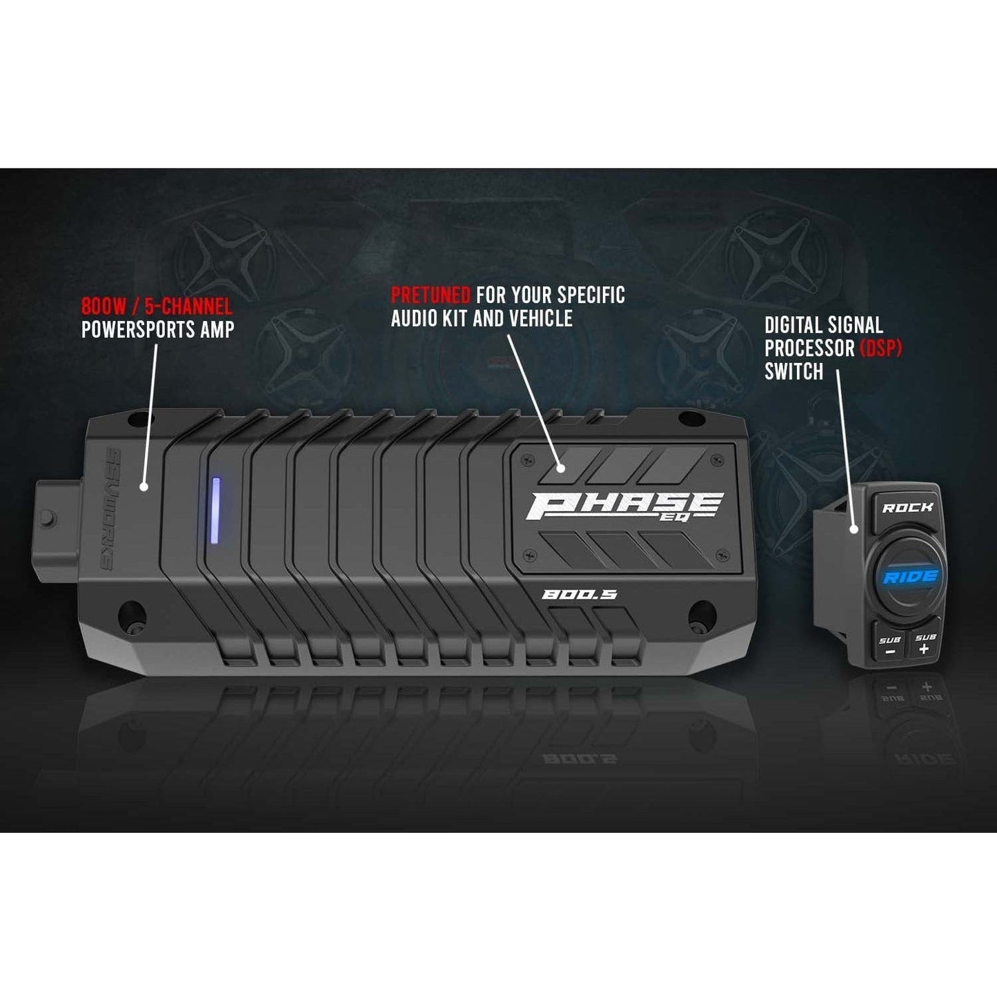 Polaris RZR Ride Command 5-Speaker Audio System