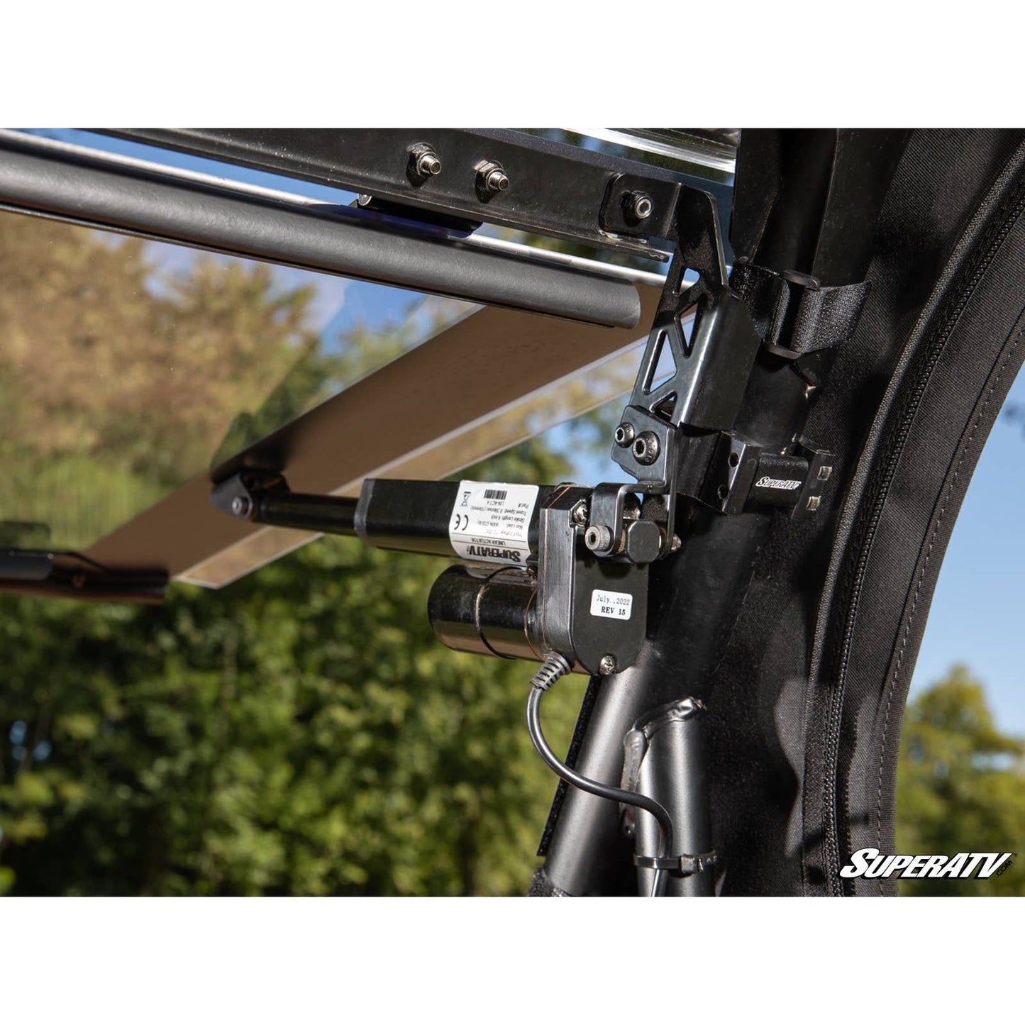 Polaris RZR XP MaxDrive Power Flip Windshield