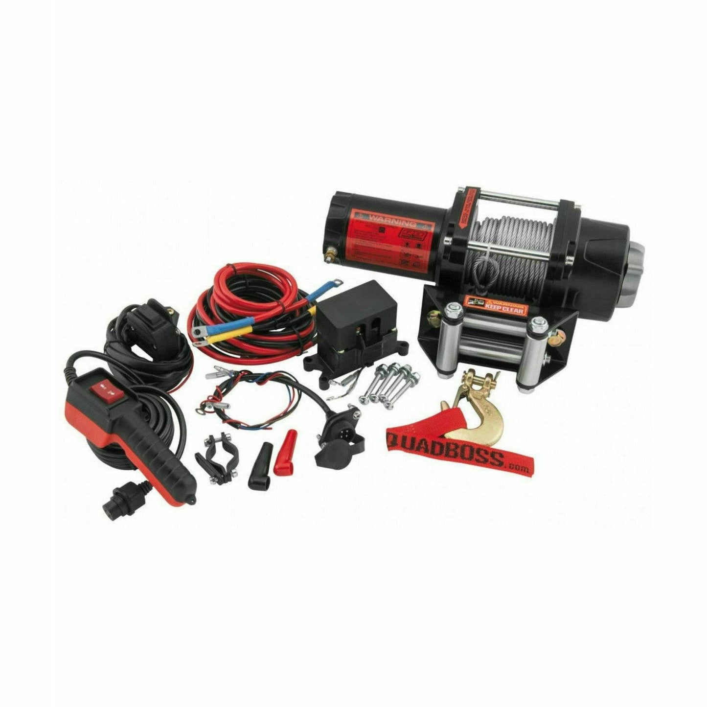 2500 LB Winch with Wire Cable
