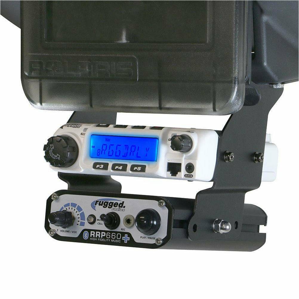 Polaris RZR Radio & Intercom Below Dash Mounting Bracket