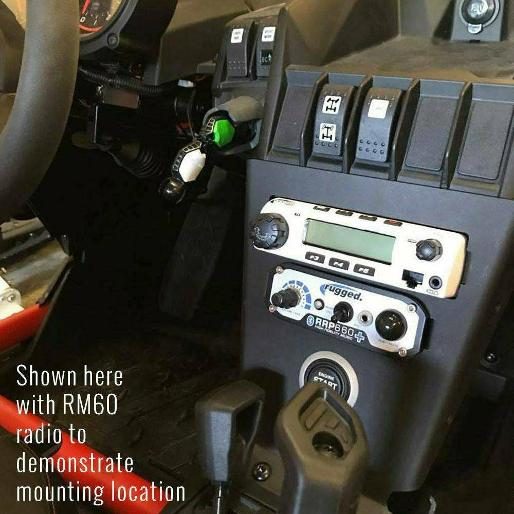 Can Am X3 Mount for Motorola Mobile Radio and Intercom