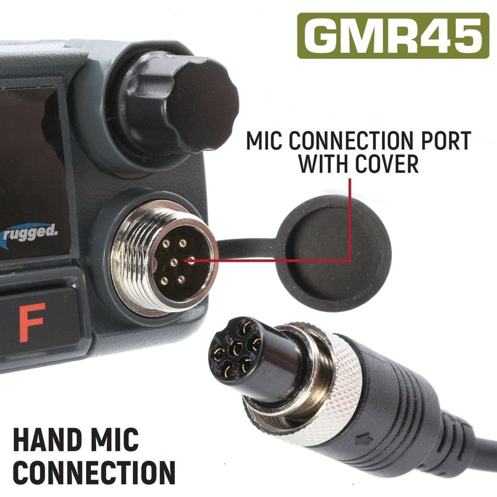 GMR45 High Power Band Mobile Radio with Antenna