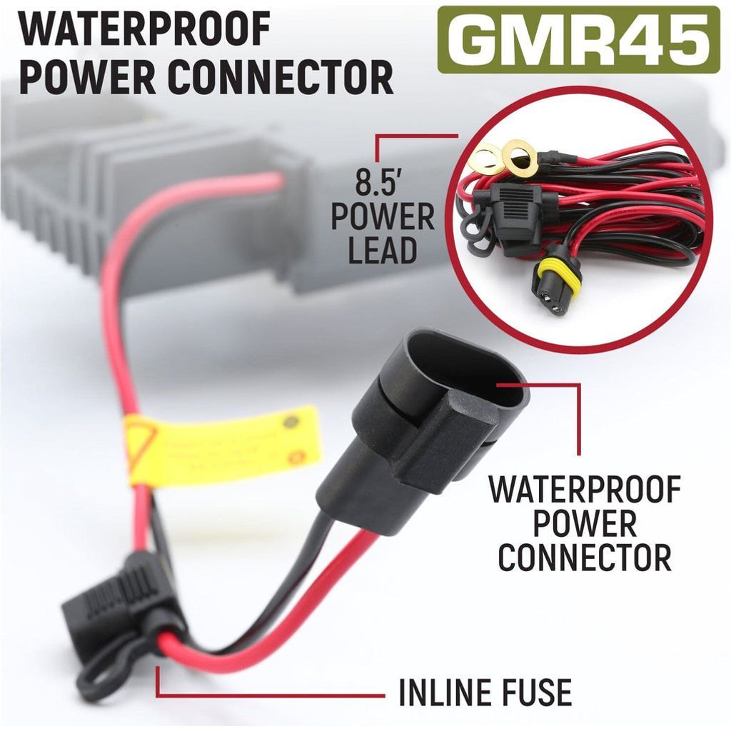 GMR45 High Power Band Mobile Radio with Antenna