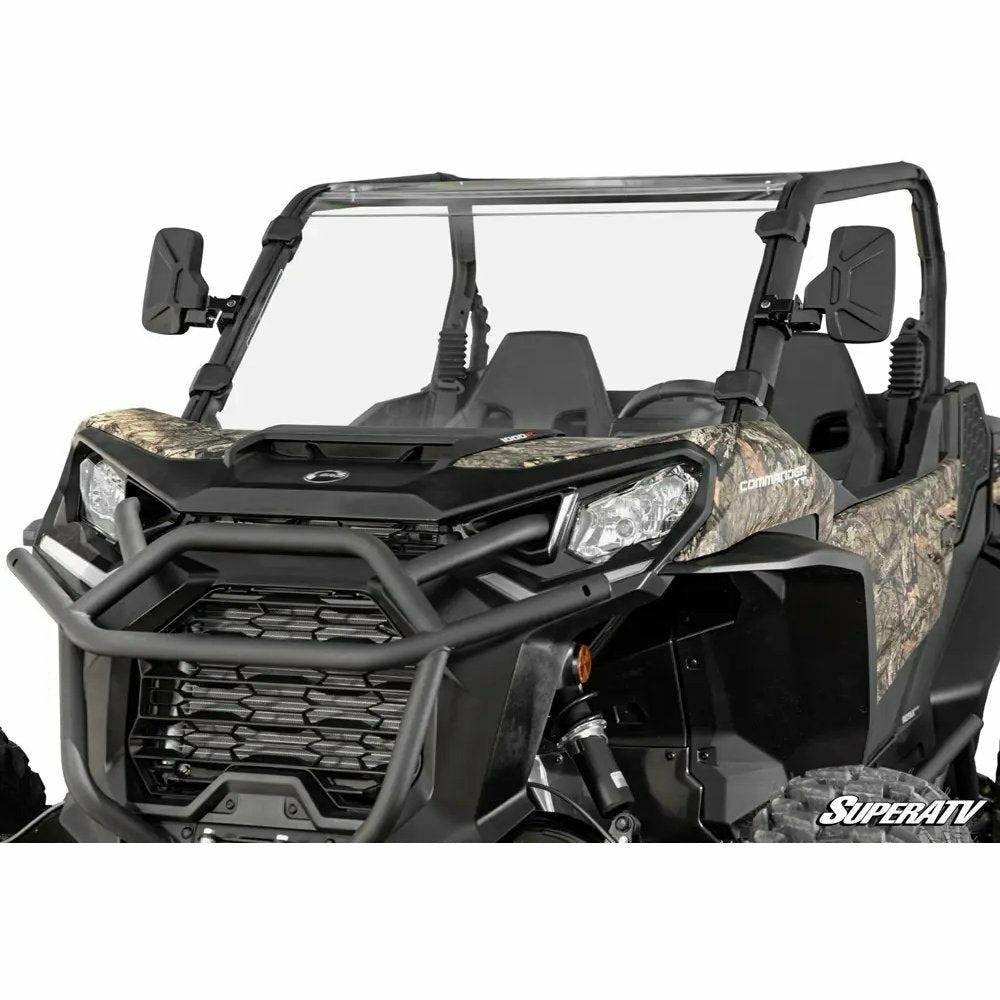 Can Am Commander Scratch Resistant Full Windshield - Kombustion Motorsports