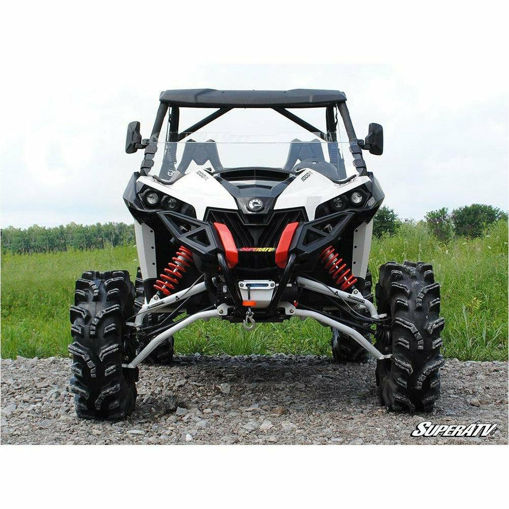 Can Am Maverick Scratch Resistant Half Windshield - Kombustion Motorsports