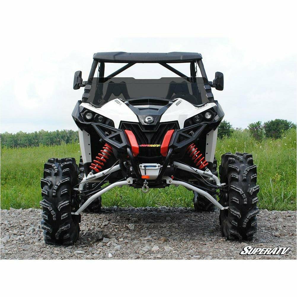 Can Am Maverick Scratch Resistant Half Windshield - Kombustion Motorsports