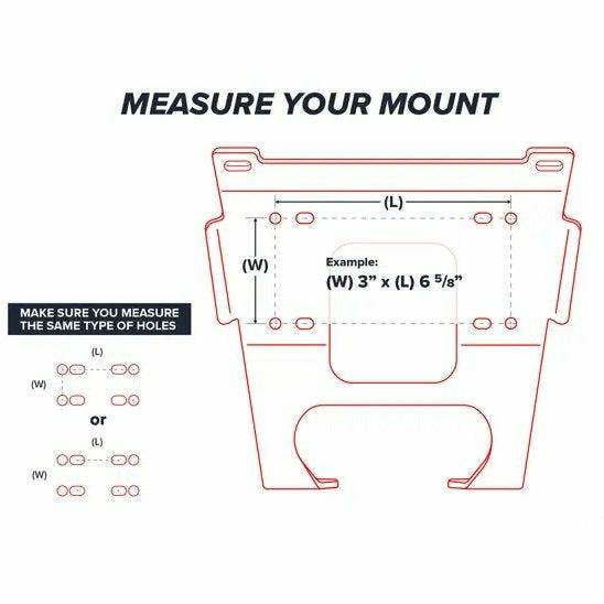 Kawasaki KRX Winch Mounting Plate