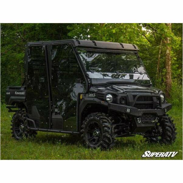 Kawasaki Mule Pro Scratch Resistant Flip Down Windshield