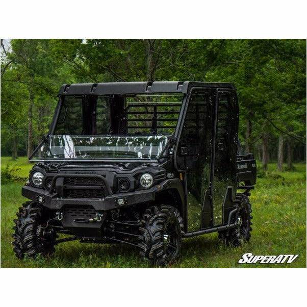 Kawasaki Mule Pro Scratch Resistant Flip Down Windshield