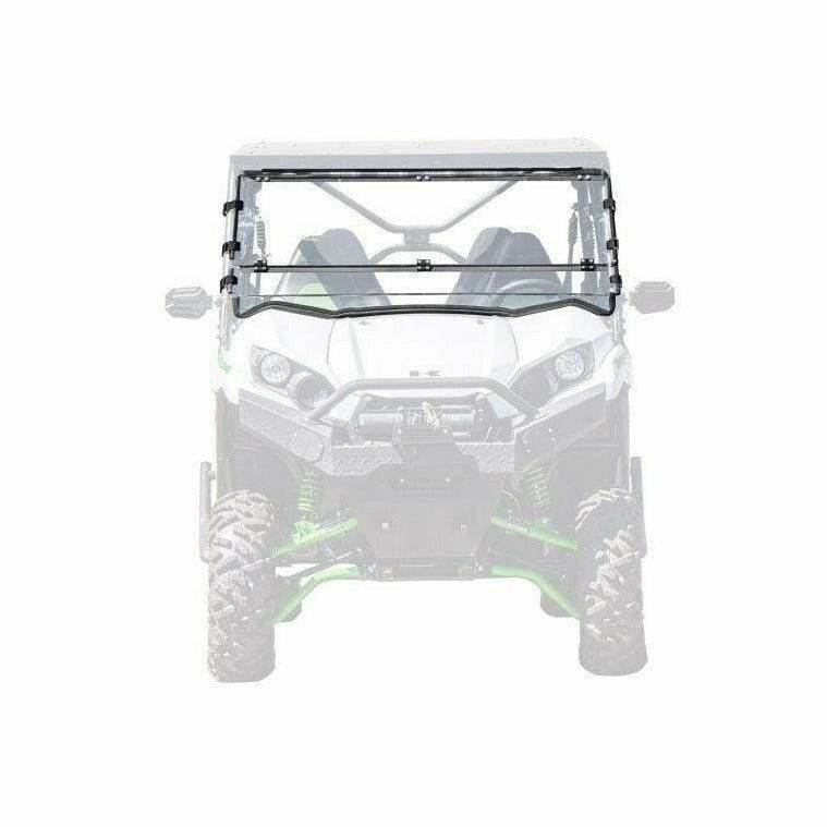 Kawasaki Teryx Scratch Resistant Flip Down Windshield