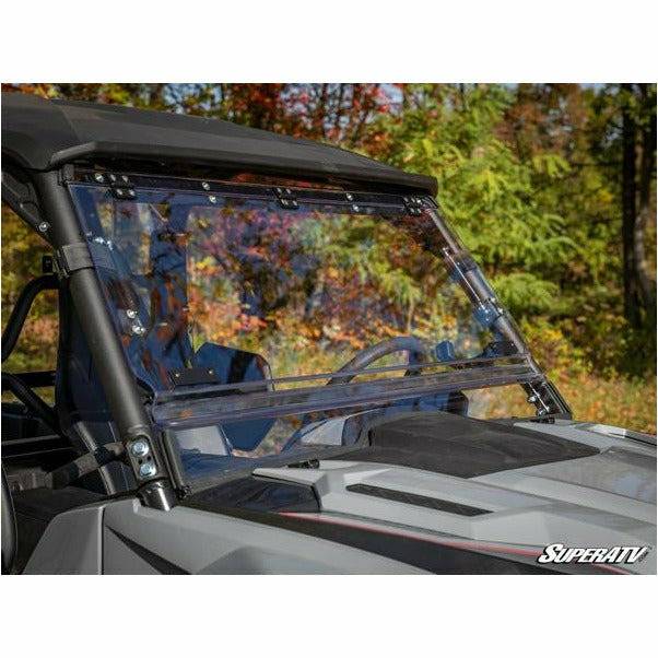 Yamaha Wolverine RMAX Scratch Resistant Flip Windshield