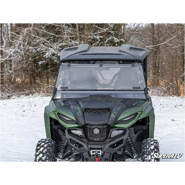 Yamaha Wolverine RMAX Scratch Resistant Flip Windshield