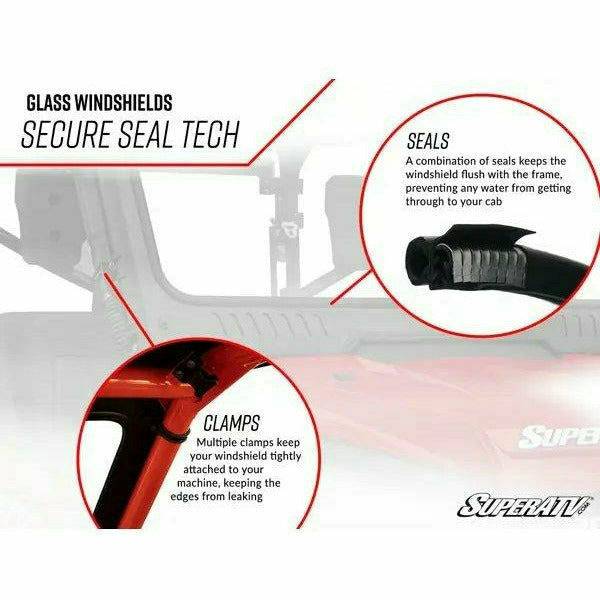 Yamaha Wolverine X2 / X4 Glass Windshield