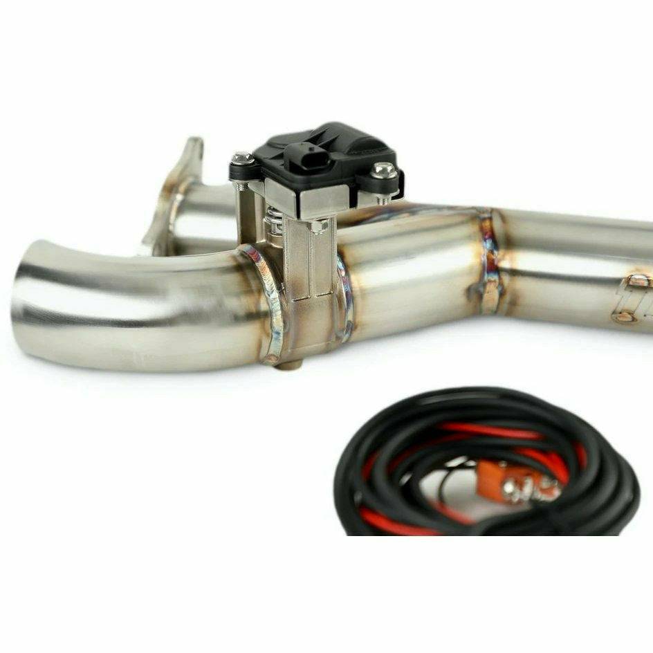 Polaris RZR Pro XP / Turbo R Side Dump Header Pipe with Electronic Cutout