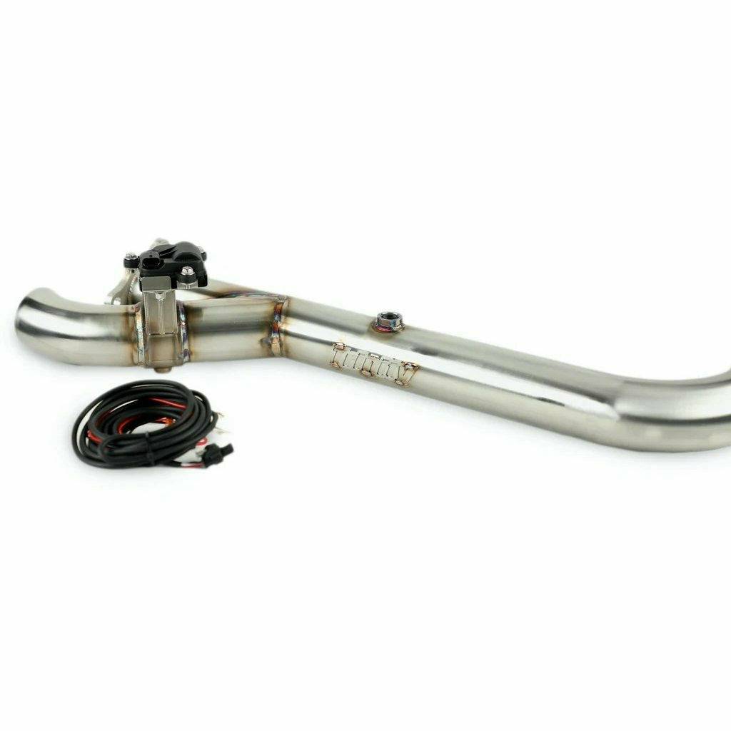 Polaris RZR Pro XP / Turbo R Side Dump Header Pipe with Electronic Cutout