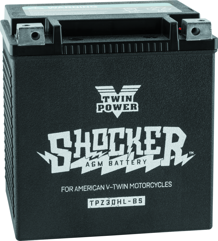 Twin Power YTX-30L Shocker Battery for Harley Davidson – Replaces H-D 66010-97A, 430 CCA