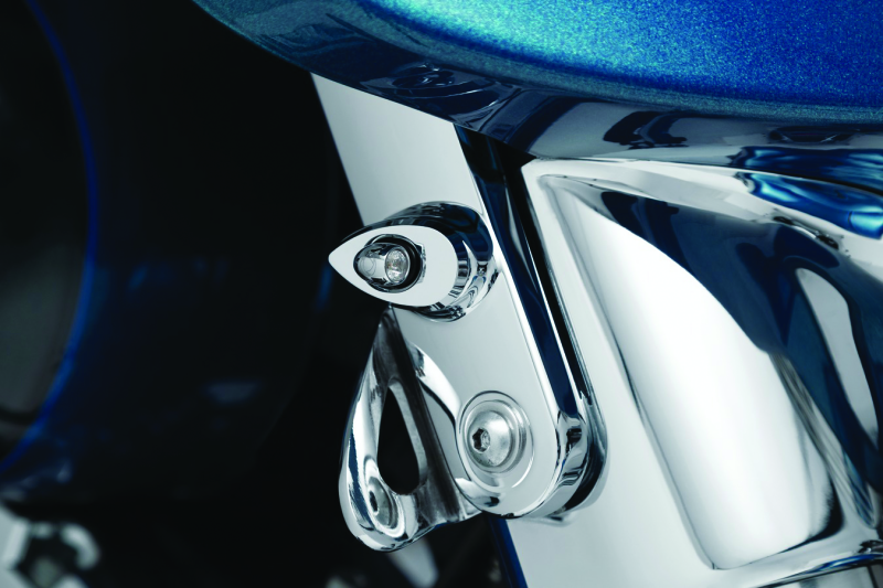 Kuryakyn Kellermann Front Turn Signal Mounts for Harley Davidson Street Glide – Chrome