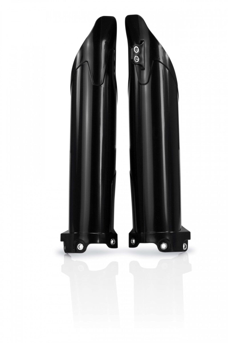 Acerbis Kawasaki KX250F/KX450F Lower Fork Cover Set - Black (Part #2141760001)