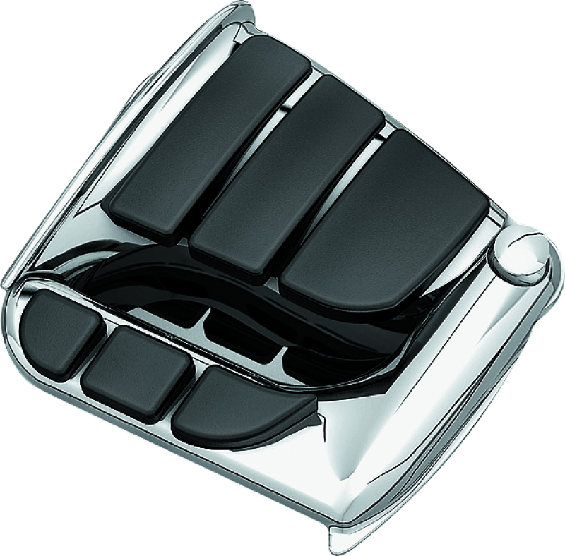 Kuryakyn SwingWing Peg Without Adapters in Chrome – Extended Motorcycle Footrest for Enhanced Comfort