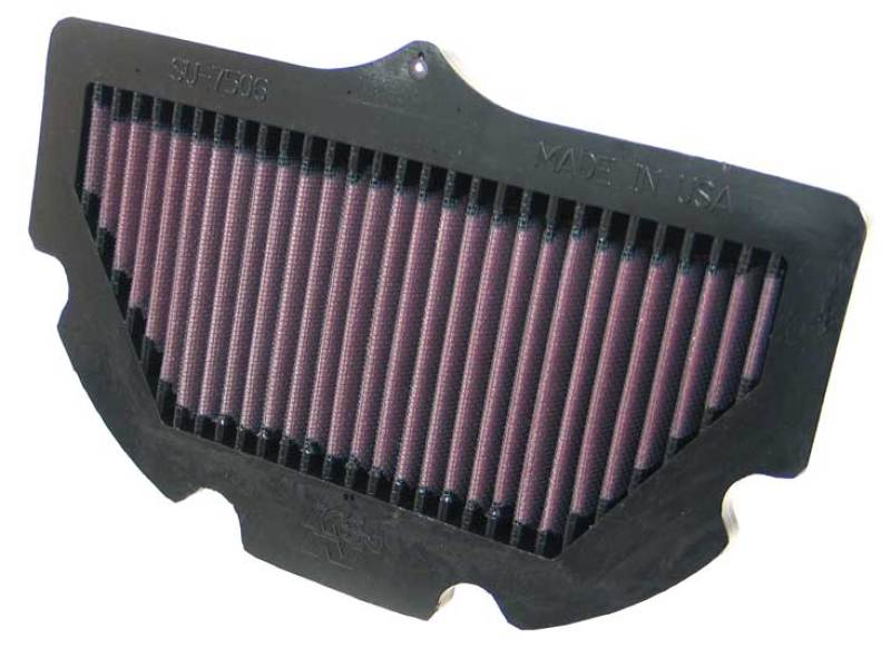 K&N Engineering SU-7506 High-Flow Reusable Air Filter for Suzuki GSX-R600 & GSX-R750 (2006-2010)