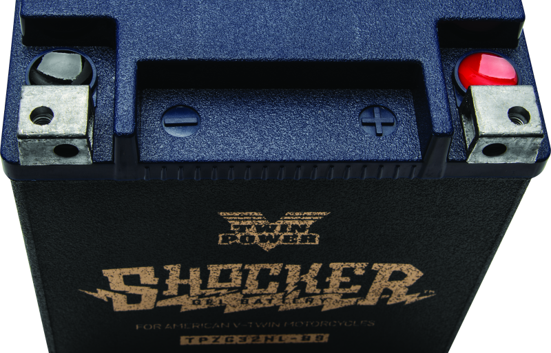 Twin Power YTX-32HL Shocker Gel Battery for Harley Davidson – Replaces H-D 66010-97A, 445 CCA