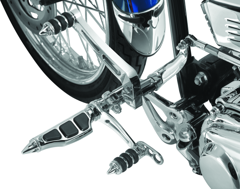 Kuryakyn Stiletto Shift Peg Chrome Part #4479 - Aggressive Style with Durable Die-Cast Construction