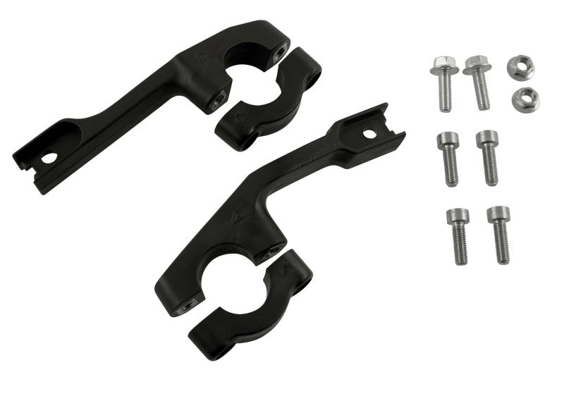 Acerbis Vented Uniko Plastic Mount Kit - Black for Powersports Vehicles Part #2097190001