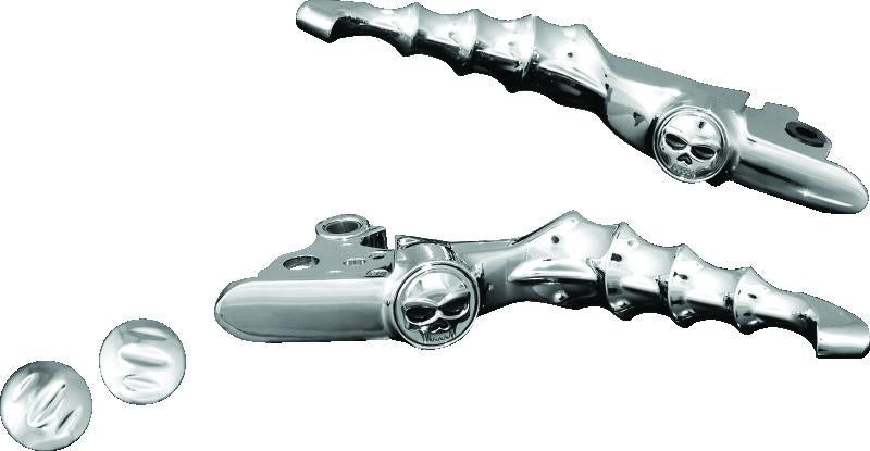 Kuryakyn Zombie Levers for Harley-Davidson Touring Models (Part #1058) – Chrome or Black Powdercoat