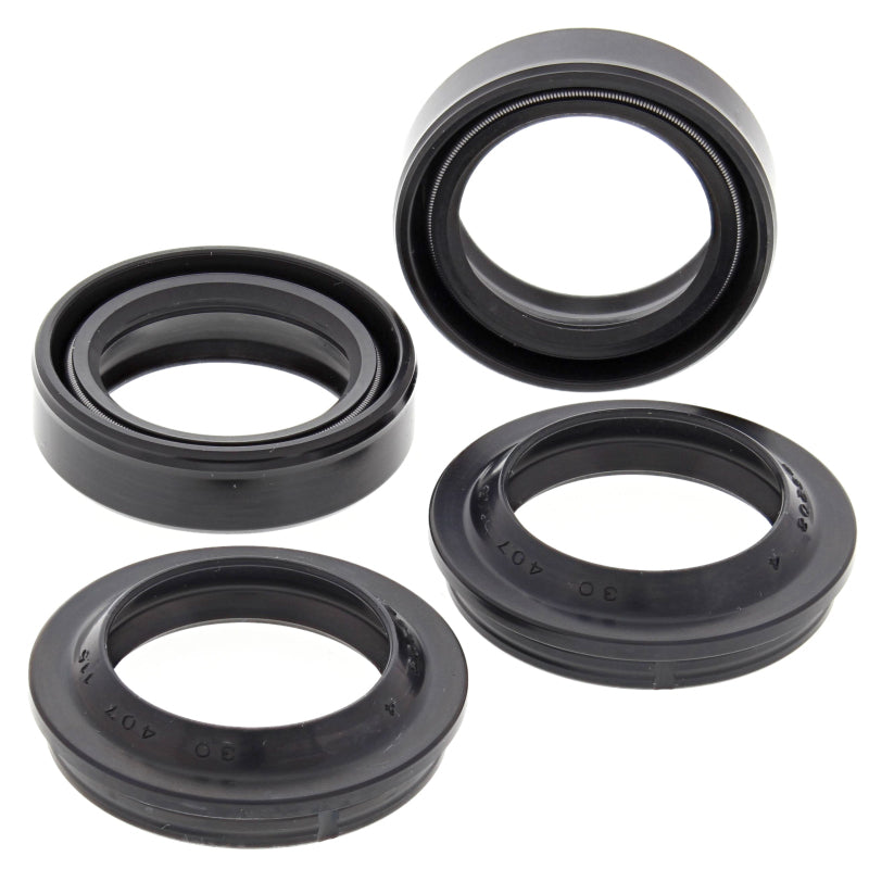 All Balls Racing Fork Oil Seal & Dust Seal Kit for Yamaha DT50 (1988-1990) – Part Number 56-104