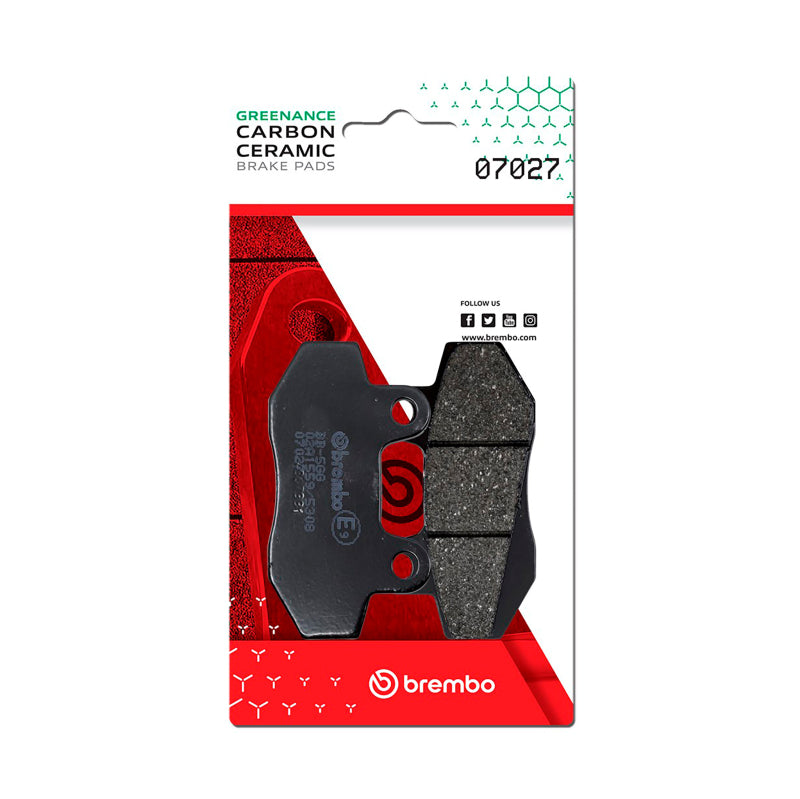 Brembo OE Powersports Front Brake Pad for Honda CMX250C Rebel and More