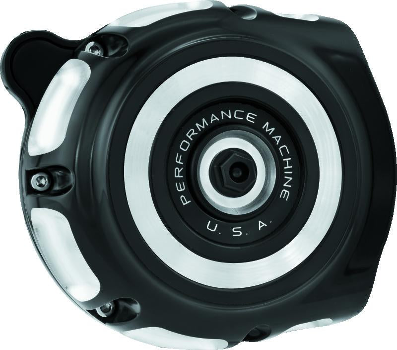 Performance Machine Vintage Air Cleaner - Contrast Cut for Harley Davidson Touring Models