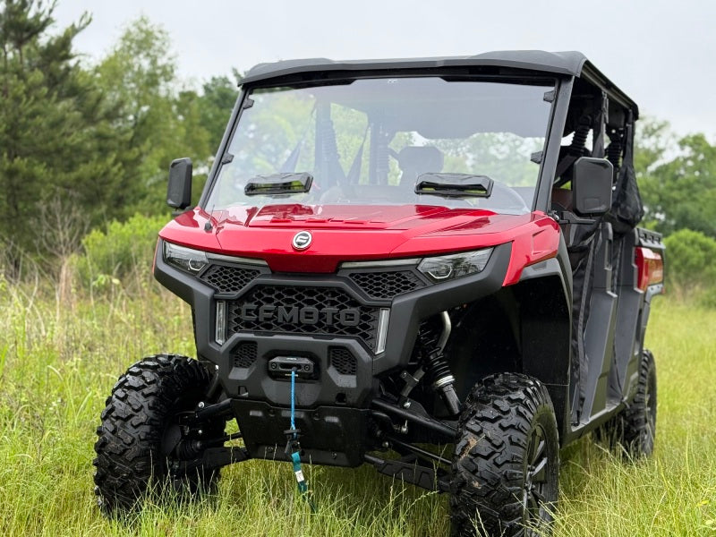 Seizmik Versa-Vent Hard Coated Windshield for CFMOTO U10 / 10 XL | Part Number 50-553331KIT