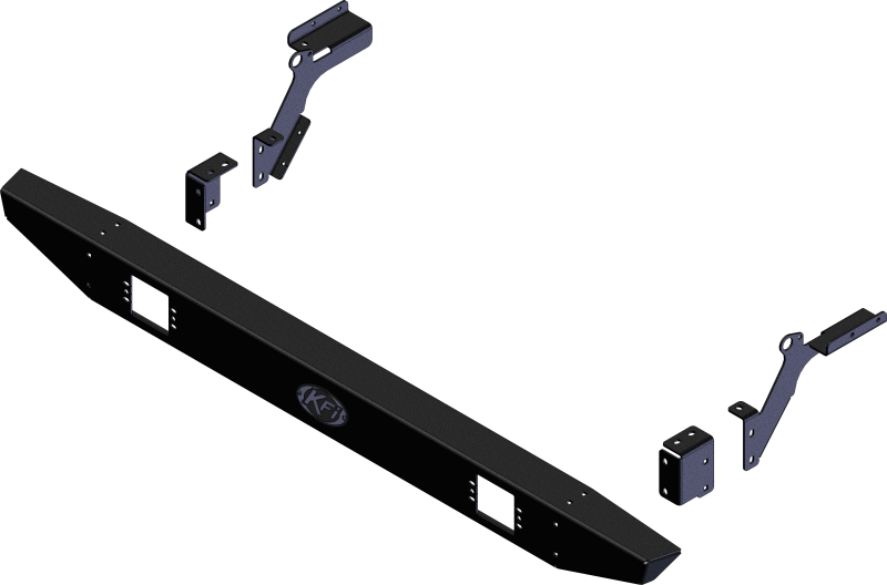 KFI Powersports Honda Pioneer 1000-5/6 Rear Bumper with Cut-Outs and Bolt-Together Design