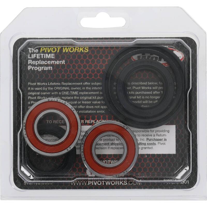 Pivot Works Premium Wheel Bearing Kit for Yamaha YFM80 Badger - Part No. 25-1052-P