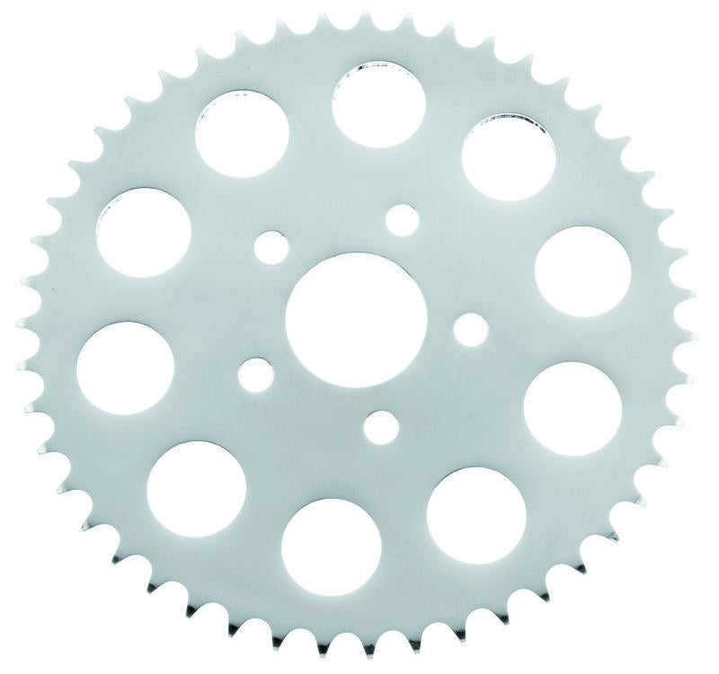 Twin Power 86-92 XL Chrome Disc Brake Rear Sprocket - 47 Tooth for Harley Davidson Sportster