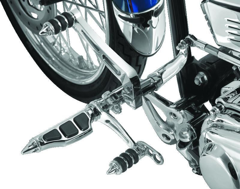 Kuryakyn Stiletto Shift Peg Chrome Part #4479 - Aggressive Style with Durable Die-Cast Construction