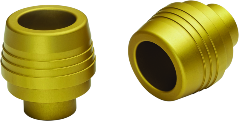 Kuryakyn Lodestar Handlebar Sliders for BMW R1200GS – Gold