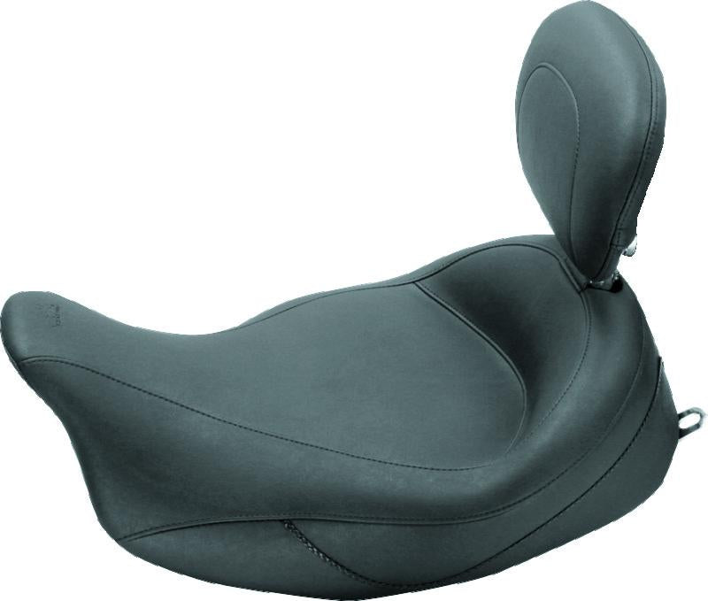 Mustang Motorcycle 79446 Electra Glide, Road King & Touring Solo Seat – Black