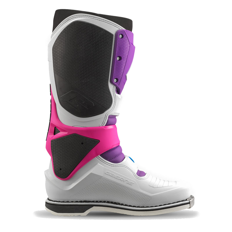 Gaerne SG22 Limited Edition PowerSports Boot - Size 12 Purple, White & Rhodamine