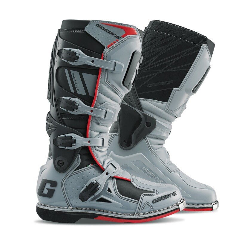 Gaerne Fastback Endurance Motocross Boots Size 13 – Cactus Blue for All-Day Comfort and Superior Grip