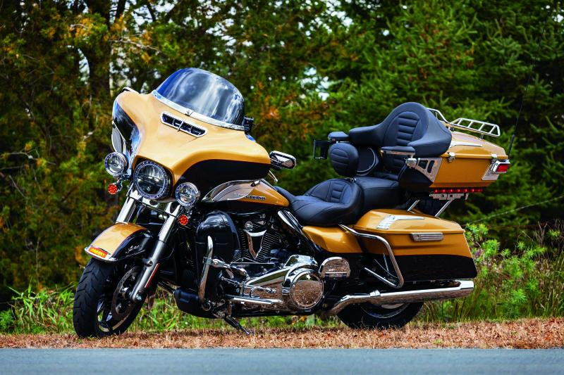 Kuryakyn Tri-Line Windshield Trim Chrome for Harley Davidson Touring Models