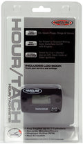 Hardline Hour Tachometer Meter for Up to 2 Cylinders - 2/4 Stroke