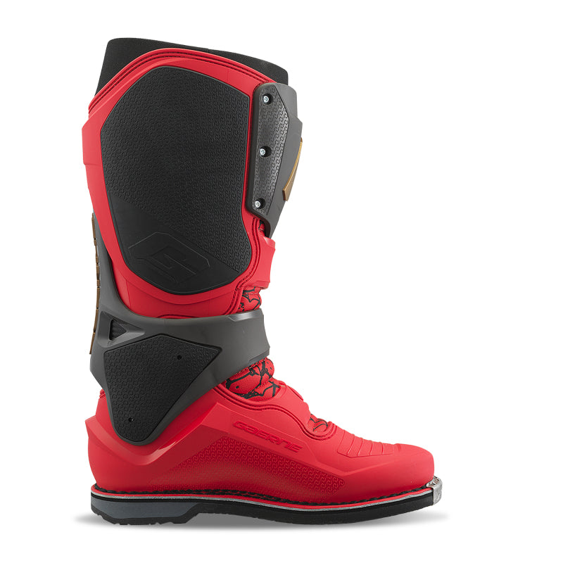 Gaerne SG22 Limited Edition MAGMA MJK LE Motorcycle Boot Size 12 Deep Black / Fiery Red