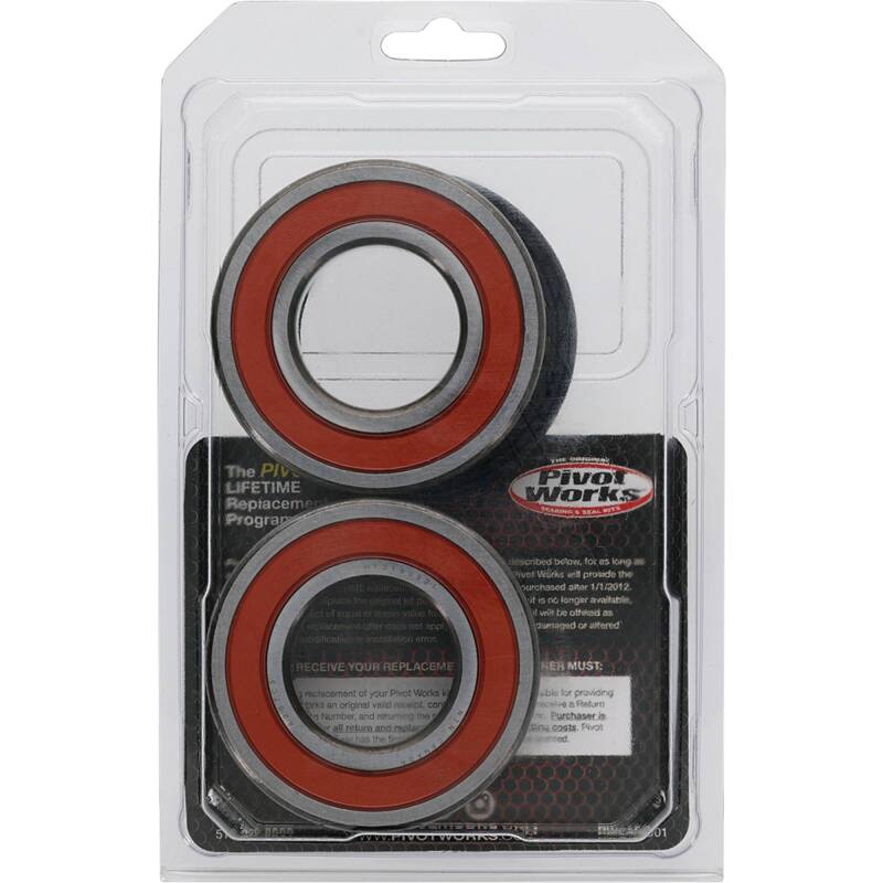 Pivot Works Premium Wheel Bearing Kit for Powersports Vehicles - Part Number 25-1693-P