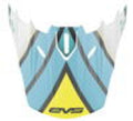 EVS T5 Cosmic Helmet Visor - Tiff Blue Replacement Part for Powersports Helmets