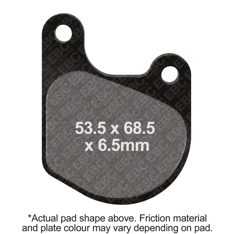 EBC Powersports FA71 Organic Brake Pads for Harley-Davidson Sportster XLH 1000 - Front Left/Right