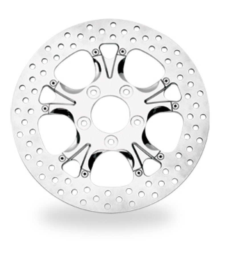 Performance Machine Gatlin Front Left Brake Disc for Harley Davidson (Part #0133-1800GATS-CH)